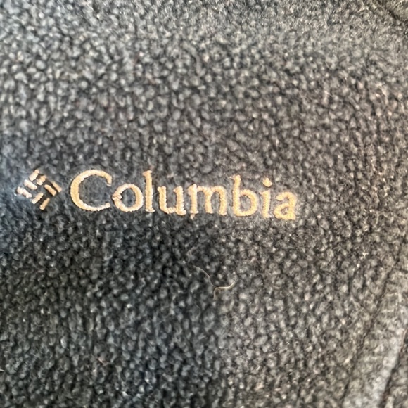 Columbia Zip-up Fleece Navy Blue Women SzL - Picture 3 of 8